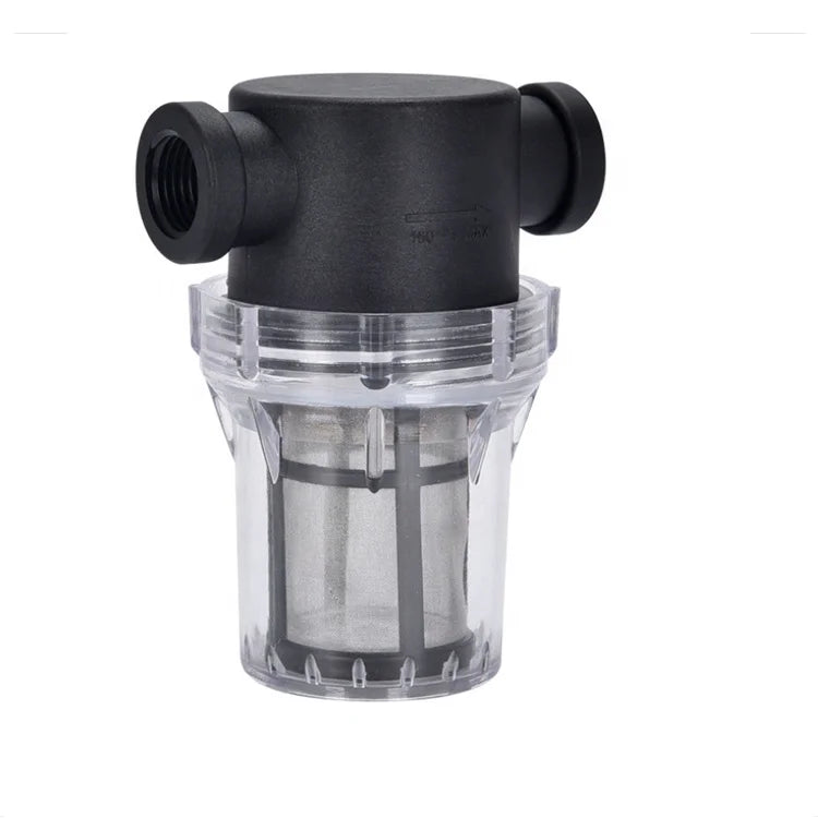 1'' Garden Filtre Washing Hose Irrigation Water Filter With Durable Metal Couplers