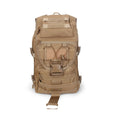 USA Style National External Frame Tactical Molle Backpack with Wolf Camouflage Waterproof 40L Capacity Polyester Lining