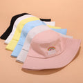 Wholesale Fashionable Summer Fisherman bob Hats Custom logo Double c  Female rainbow Bucket Hat