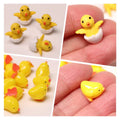 Kawai Chicken Miniature Resin 3D Animals Egg Chick for the Easter Fairy Garden Accessories