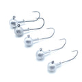 Quality Hook 3.5g/5g/7g/10g Chemical Sharpened Jighead 50pcs/pack Fishing Hooks Ball Jig Heads