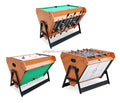 Hot Sale 3 in 1 Multi Functional Games Billiard Pool Table/Air Hockey Table/Soccer Football Game Table