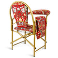Wholesale Stackable Metal Padded Theater Furniture Church Mosque Folding Prayer Chair Comfortable & Durable