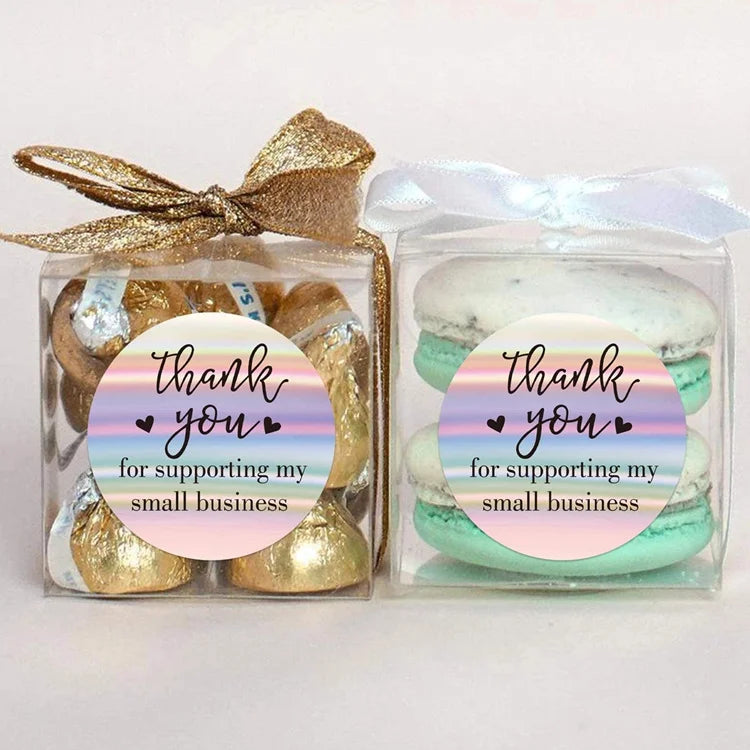 Free Design Customer Logo Free Design Custom Make 2d Hologram Stickers Round Thank You Stickers