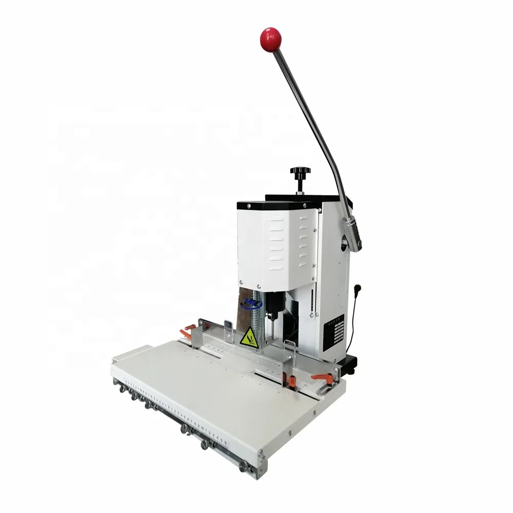 HY-50A Electric High Quality Paper Hole Punch Machine  Electric Single Hole Punching Machine