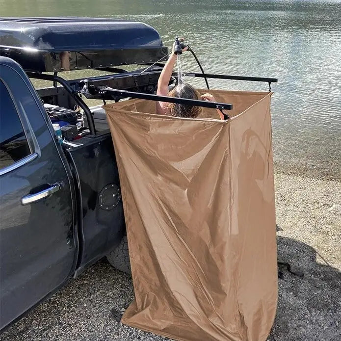Offroad Shade Privacy Car Side Ensuite Awning Camping Car Side Shower Tent Outdoor Bath Toilet Tent