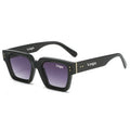 2024 Custom Logo Sunglasses Whole Luxury Custom Premium Shades Women Black Sunglasses Mens Square Sun Glasses