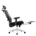 Comfortable Mesh Office Chair Adjustable Executive Chairs Reclining Office Ergonomic Chair With Foot Rest