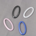 Oval Zirconia Ceramic Pendant Necklace Bracelet Space-Themed DIY Jewelry Accessories Porcelain Jewelry Findings & Components