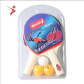 Regail ZY-04 Cheap Table Tennis Racket Hot Sale Wooden Table Tennis Racket Pingpong Racket Series with Three Pingpong Balls