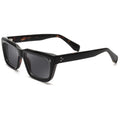 DOISYER Spot Classic Box Retro Sunglasses Women's Unique Slanted Frame Diamond Cutting Technology High End Panel Sunglasses