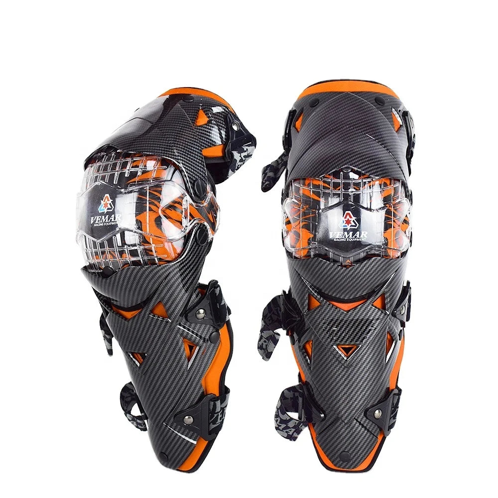 Vemar Motorcycle Knee Pads Safety Moto Guards Protection Men Scooter Leg Cover Riding Knee Protectors Women Motocross Equipment