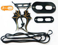 Wholesale Stocked Bat Pattern Lizard Reptile Training Harness Leash