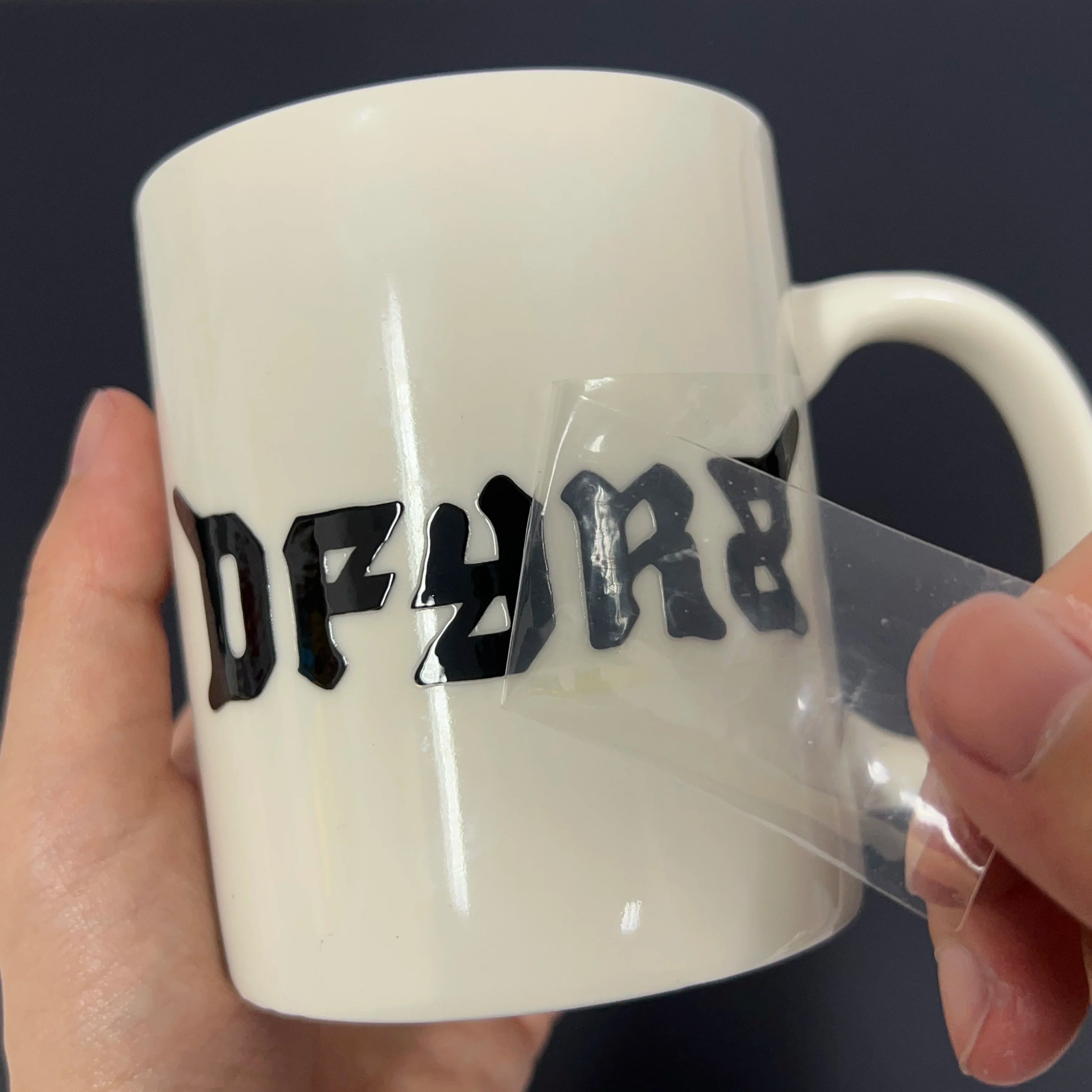 High Adhesive Custom Business Logo Waterproof Vinyl Gold Metal UV Transfer Stickers for Any Products Labels Stickers
