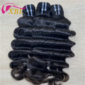 XBL Full End Brazilian Remy Human Hair Bundle Loose Deep Wave Cuticle Aligned Machine Double Weft Unprocessed Virgin Raw Hair
