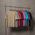 Sports Heavyweight Oversized Blank  Mens Short Sleeve Tshirts Acid Wash