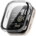 Latest 2025 Hard PC Clear Glass Watch Protector Case for Amazfit BIP 6 Screen Transparent Tempered Glass Protector Cover