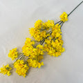 Multicolor-Yellow Modern Style Artificial Flower Decoration Mariage Cross Cherry Blossom