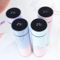 Wholesale Custom Stainless Steel LED Temperature Display 500ml Vacuum Insulated Smart Bottle Tea Infuser Applicable for All