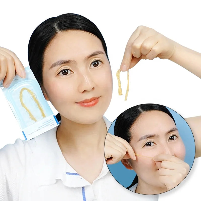 Collagen Gold Niacinamide Vitamin B5 Facial Thread Lift Smooth Firming Anti-Wrinkle Whitening Face Lifting No Needle Vegan 30g