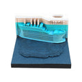Office Supplies Corporate Business Gift Set Note Pad Valentines Day Luxury Gift Titanic Love Style Promotion Giveawys 3D Craving