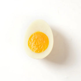 Plastic Love Style Fake Food Egg Display Realistic Simulate Boiled Eggs Model for Photo Booth Prop