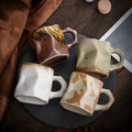 New product Retro Japanese tea cup Ceramic Coffee Cups Milk Mugs Handmade kiln Tea Cup