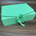 Foldable Custom logo Cartridge Packaging Paper Box Cosmetics Candle Perfume Clothing Packaging Gift Box with Ribbon