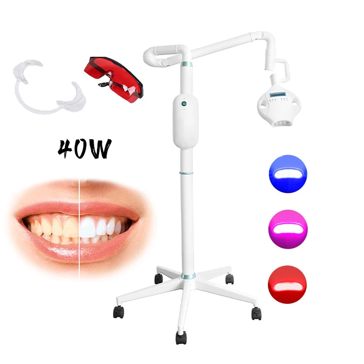 Professional Home Use 3 LED Colors Light Lamp Laser Teeth Whitening Machine