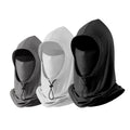 Winter Outdoor Cycling Mask Windproof Scarf with Breathable Ski Hat and Neck Protection Thick Polyester Hood