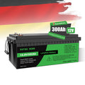 Germany Local Stock 12V 300ah AKKU Lifepo4 Lithium Ion Battery Pack Deep Cycle for Solar Systems 12 Vol Batteries