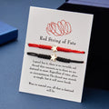 7 Knot Red String Macrame Charm Bracelets for Couples Fashion Turkish Evil Eyes Cross Crown Butterfly Long Distance Bracelets