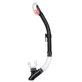 ZMZDIVE S210 Latest Transparent Series Silicone+PVC Underwater Snorkel Breathing Tube with 36 Colors for Adults for Outdoor Use