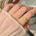 Sterling Silver Adjustable Watch Ring Girls Women's Fashionable Timepiece Jewelry Perfect for Valentine's Day  S925