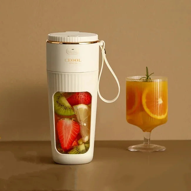 Trending New Food Processor USB Rechargeable Juicer Cup Juice Extractor Electric Portable Blender Smart Mini Juicer Bottle