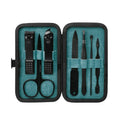 7pcs Manicure Set Nail Clipping Tools Portable Best Gift Travel Grooming Kit Nail Tools with Luxurious Travel Case