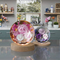 Crystal Drip Orb Ornament Resin Crafts Moulds Silicone Mold Cubic Sphere Star Orb Mold Wholesale