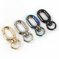 Deepeel BF781 10mm Handbag Hardware Accessories Keyring Buckle Bag Strap Connect Clasps Swivel Snap Hook
