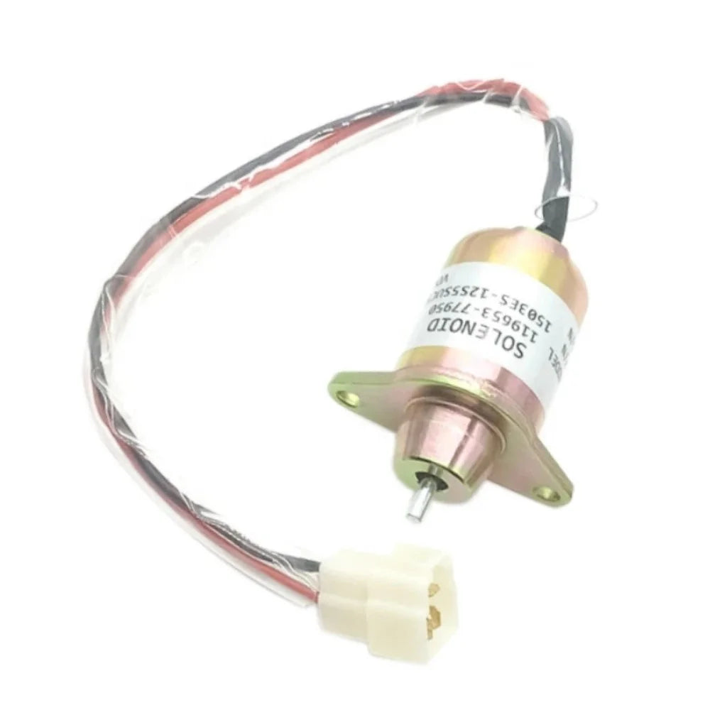 For 119653-77950 Stop Solenoid Valve 12V for Engine 1503ES-12S5SUC5S 119285-77950 SA-4562T SA-5213