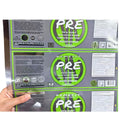 Factory Custom Sticker Creatine Monohydrate Powder Nutrition Micronized Creatine Monohydrate Packaging Bottle Labels