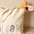 Wholesale Custom Print Logo Reusable Shopping Canvas Tote Bag for Outdoor & Supermarket Use Gift