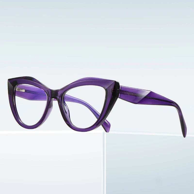 Fashion Colors Women Eyeglasses Frame Brand Optical Glasses Custom Logo Designer Eyewear Optical Frame