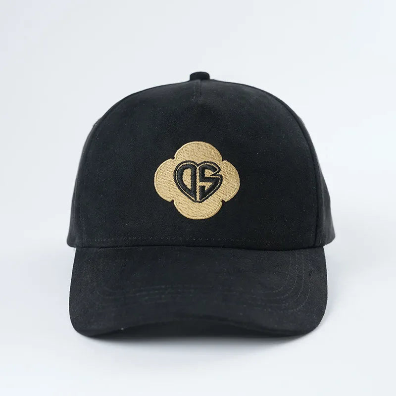 Yukaihe Custom 5 Panels Baseball Hats Add Your Own Design Golf Cap  Suede Material Curved Brim Outdoor Hats