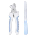 Wholesale Customizable Stainless Steel Pet Nail Clipper Cutter Set Plastic Scissors for Cats for Dog Grooming