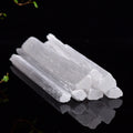Nactural Selenite Sticks Bulk Long Crystal Wand for Reiki Chakra Healing Energy Raw Stone