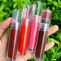 Wholesale Cosmetics Makeup Lip Gloss Vendors Private Label Nude Organic Clear Glossy Vegan Lip Plumper Gloss Private Label