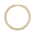 LUOTEEMI Jewelry Iced Out Cuban Link Chain Necklace Women Necklaces Rope Chain Jewelry Wholesale