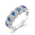 2024 New S925 Silver Plated Velvet Ribbon Ring Handmade Dazzling Touch Group Inlaid Wedding Proposal for Female for Parties