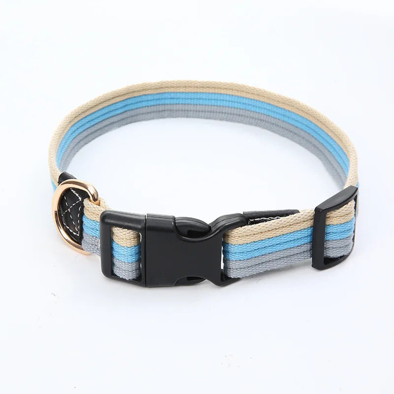 Wholesale Eco-Friendly Durable Dog Collar Adjustable Pet Collar with Ribbons for Dogs and Cats