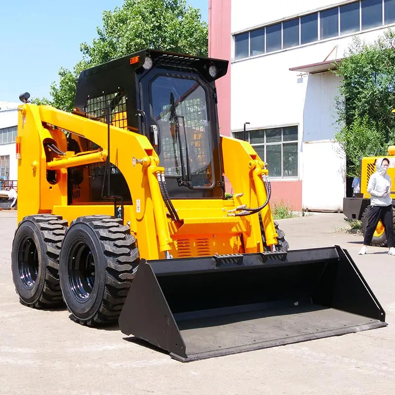 Free Shipping SAAO Group EPA EURO 5 Diesel Wheel Track Skid Steer Loader Mini Skid Steer Loader for Sale